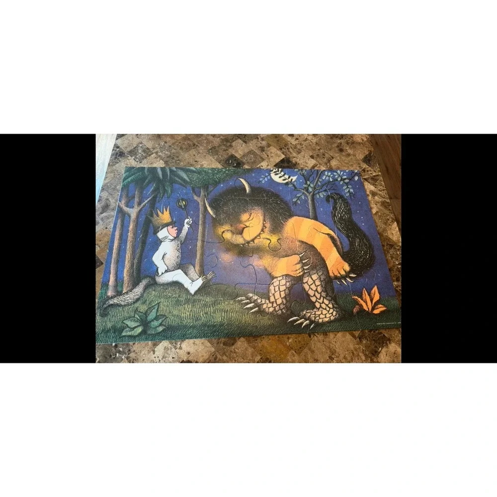 Mudpuppy Where the Wild Things Are Great Big Puzzle Lot of 2 Complete